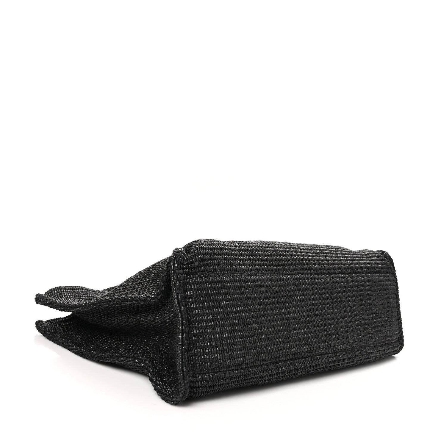 Raffia Medium G Tote Black