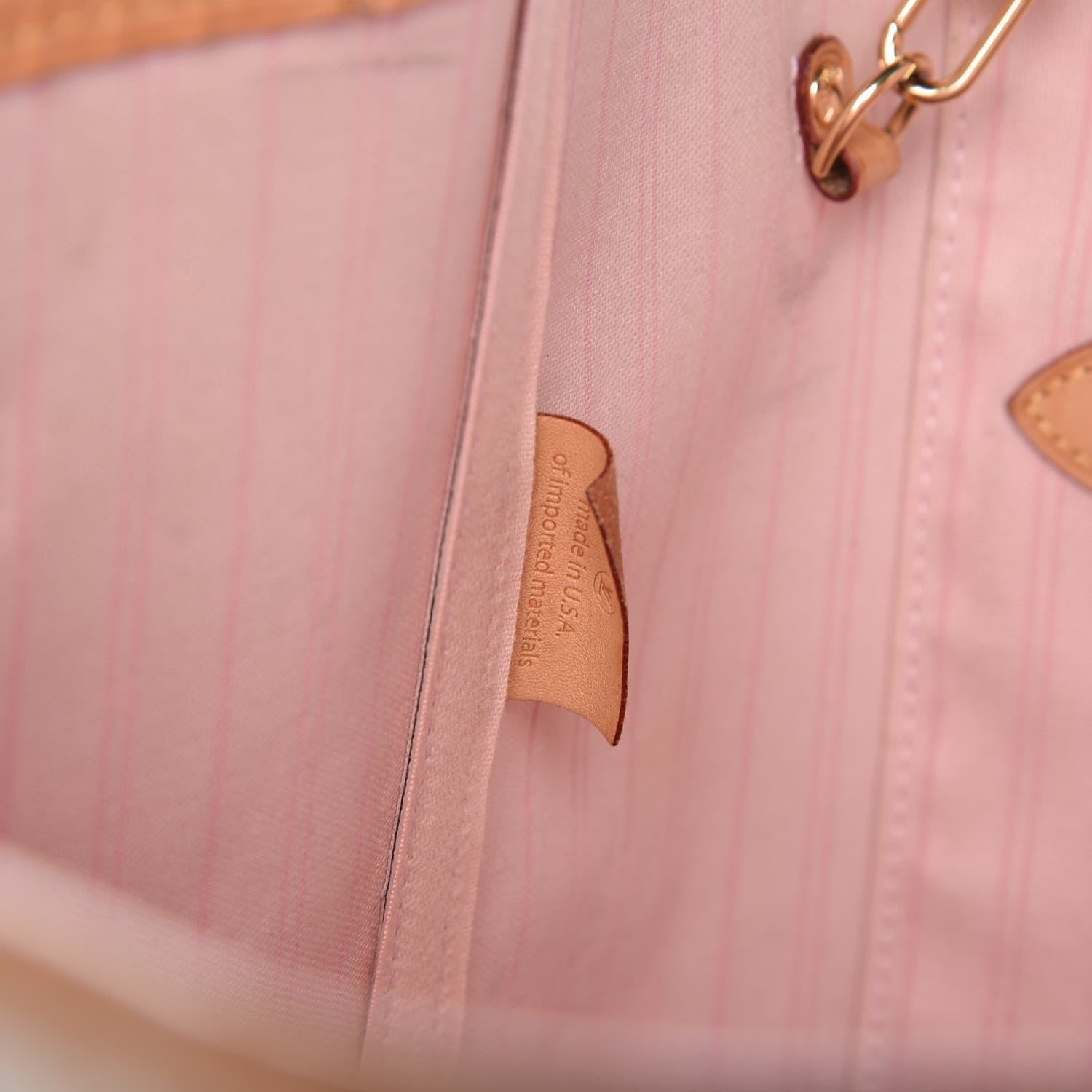 Louis Vuitton Damier Azur Neo Neverfull MM Rose Ballerine 8 of 16