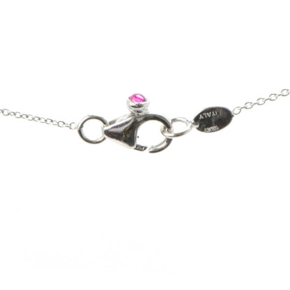 Tiffany 18K White Gold Elsa Peretti Diamonds by the Yard Station Necklace 4 of 6