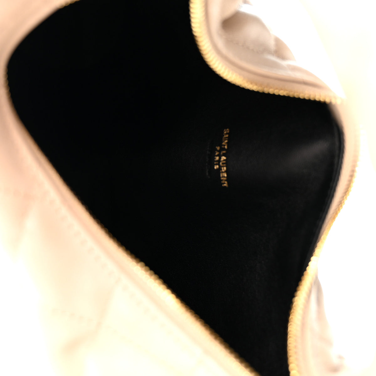 Lambskin Quilted Icarino Bag Dark Beige