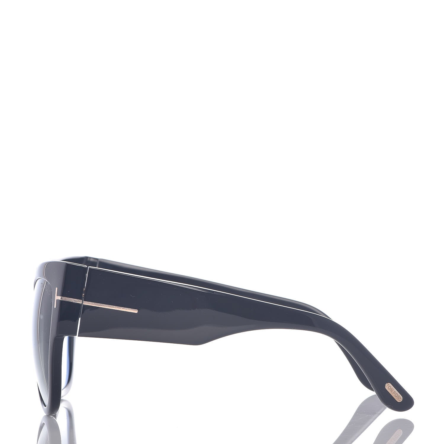 Tom Ford Acetate Anoushka Cat Eye Sunglasses TF371 Black 3 of 7