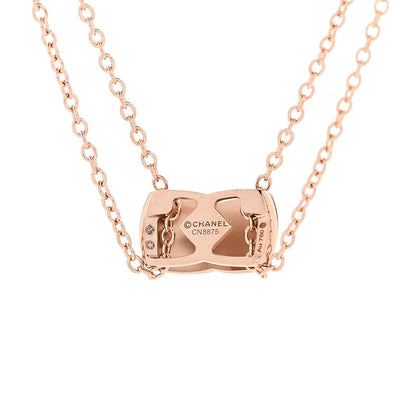 Chanel 18K Beige Gold Coco Crush Pendant Necklace 5 of 5