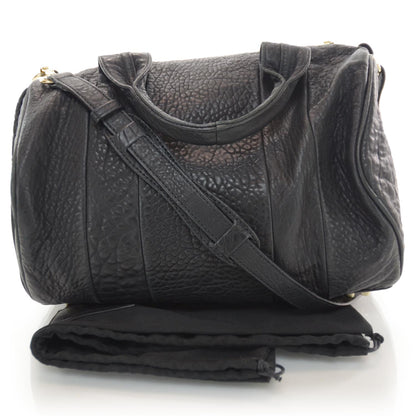 Alexander Wang Leather Rocco w Gold Hardware Black 3 of 6