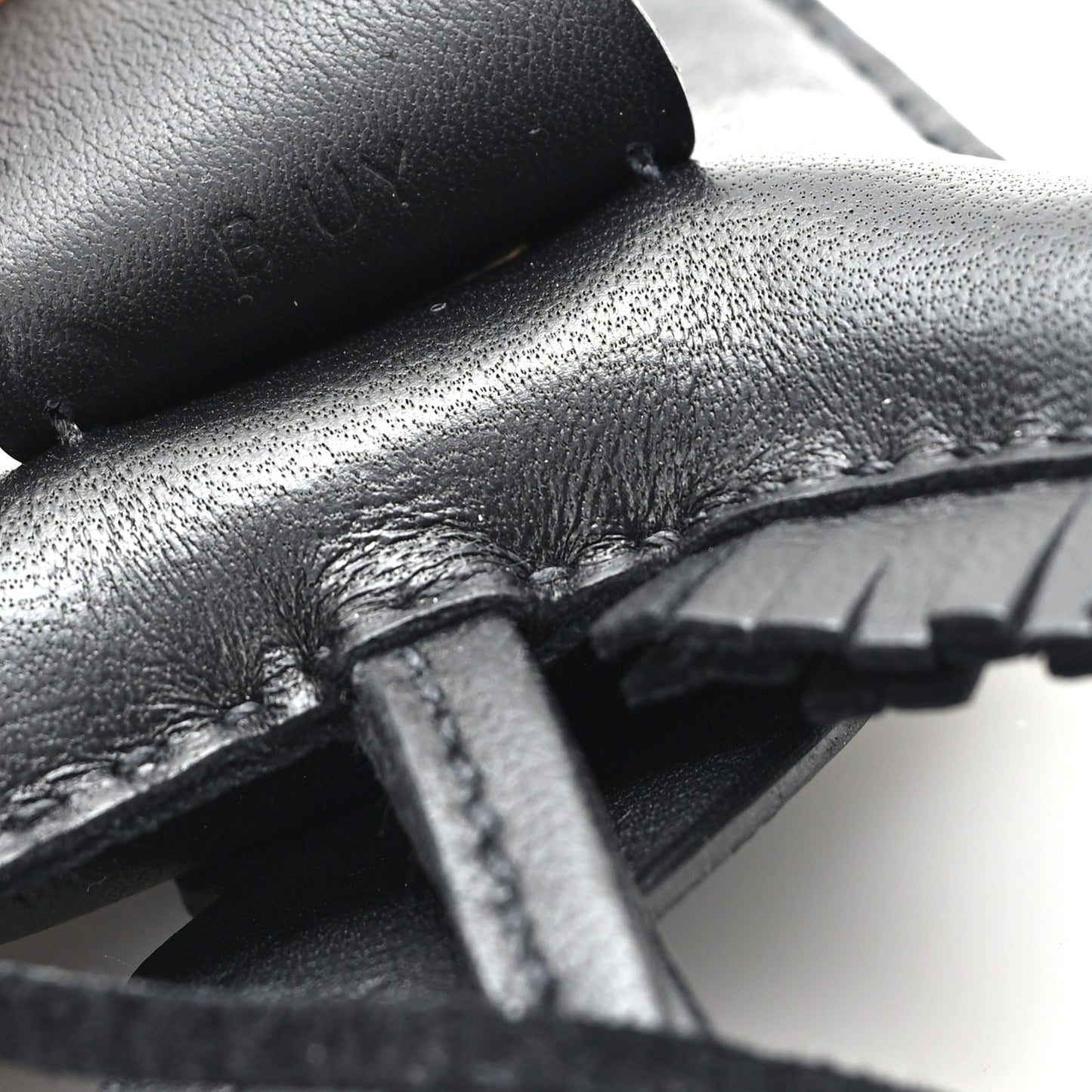 Milo Lambskin Grigri Rodeo Pegase Horse Bag Charm PM So Black