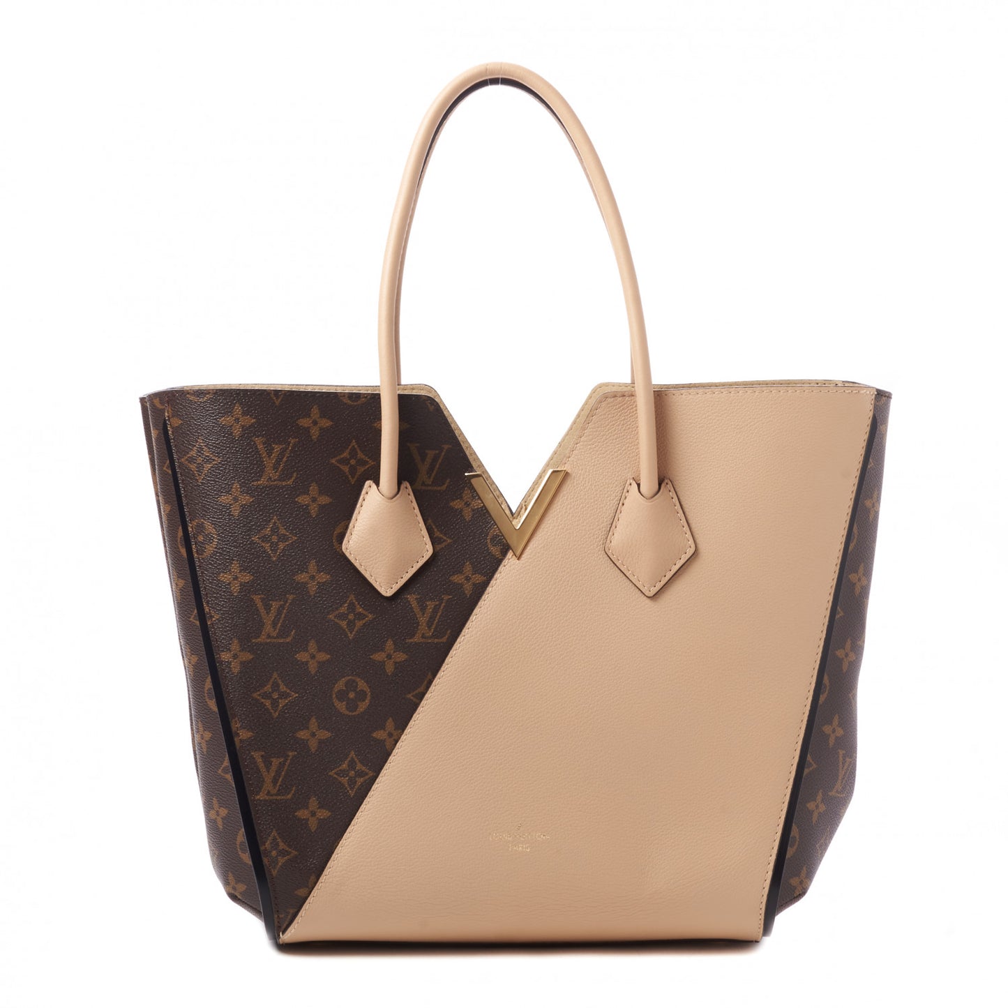 Calfskin Monogram Kimono Tote Dune