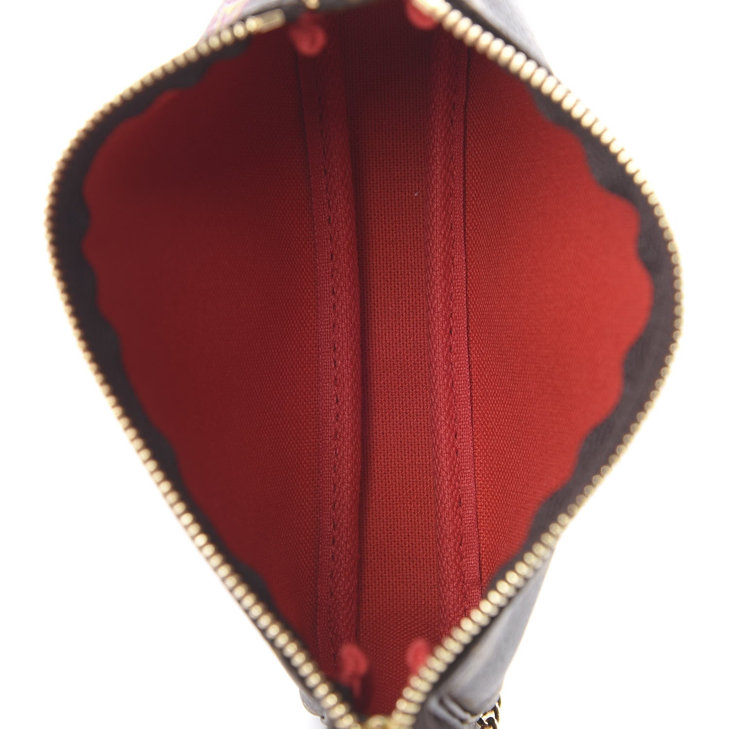 Louis Vuitton Monogram 2020 Christmas Animation Bumper Cars Mini Pochette Accessories Coquelicot 4 of 7