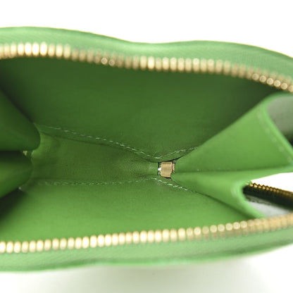 Cartier LOUIS VUITTON Vernis Heart Coin Purse Vert Tonic 5 of 9