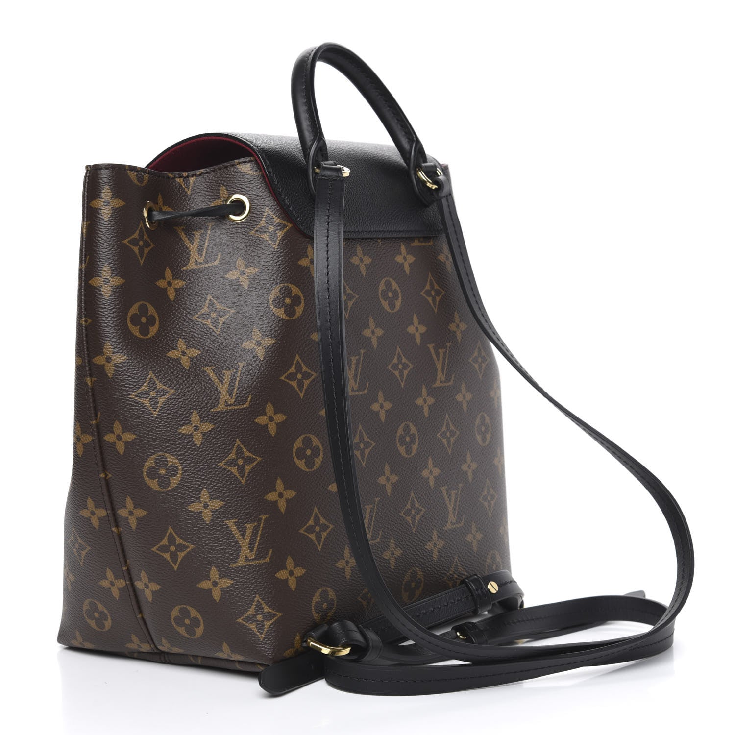 Louis Vuitton Monogram Montsouris PM Black 2 of 7