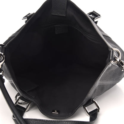 Gucci Nylon Monogram Medium Abbey Convertible Tote Black 5 of 9