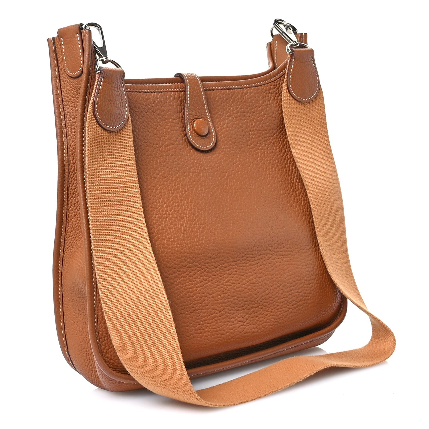 Hermes Taurillon Clemence Evelyne PM Gold 3 of 10