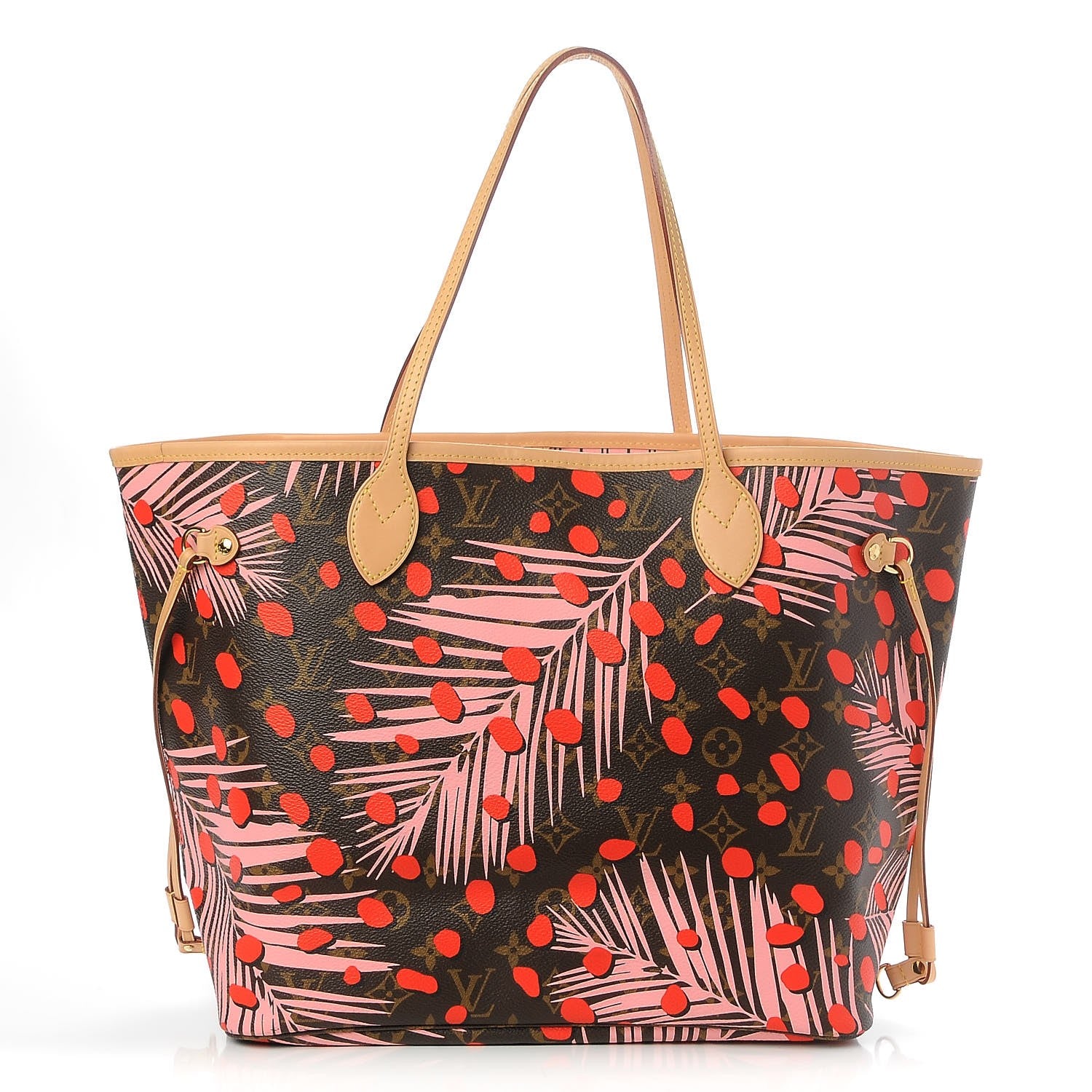 Louis Vuitton Monogram Jungle Dots Neo Neverfull MM Sugar Pink Poppy 1 of 6