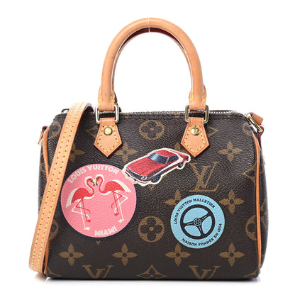Louis Vuitton Monogram World Tour Nano Speedy 1 of 11