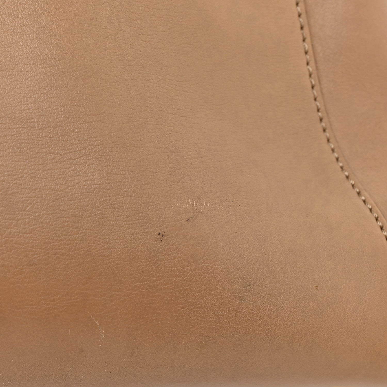 Fendi Calfskin Medium Peekaboo Iconic Satchel Tan 31 of 37