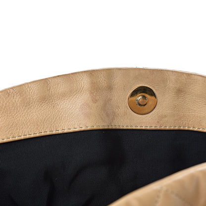 Chanel Calfskin Quilted Large Chain Me Hobo Beige 12 of 22