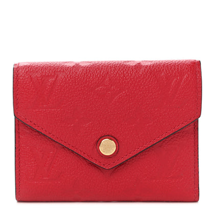 Louis Vuitton Empreinte Victorine Wallet Scarlet 1 of 7