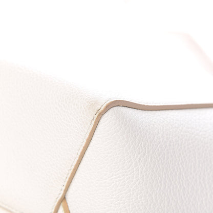 Celine Soft Grained Calfskin Small Sangle Bucket Bag White 8 of 11