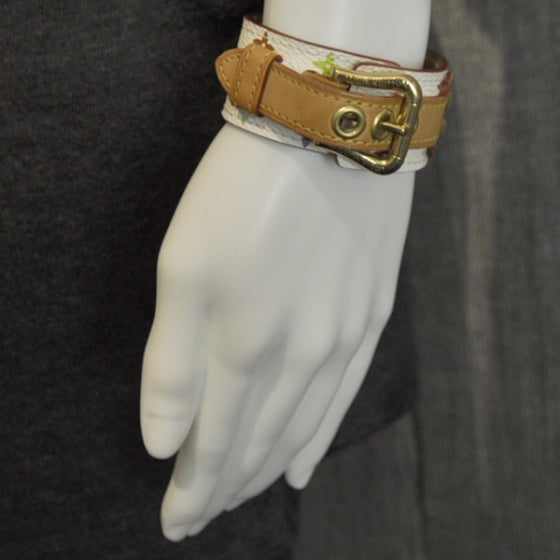 Monogram Multicolor Theda Bracelet White