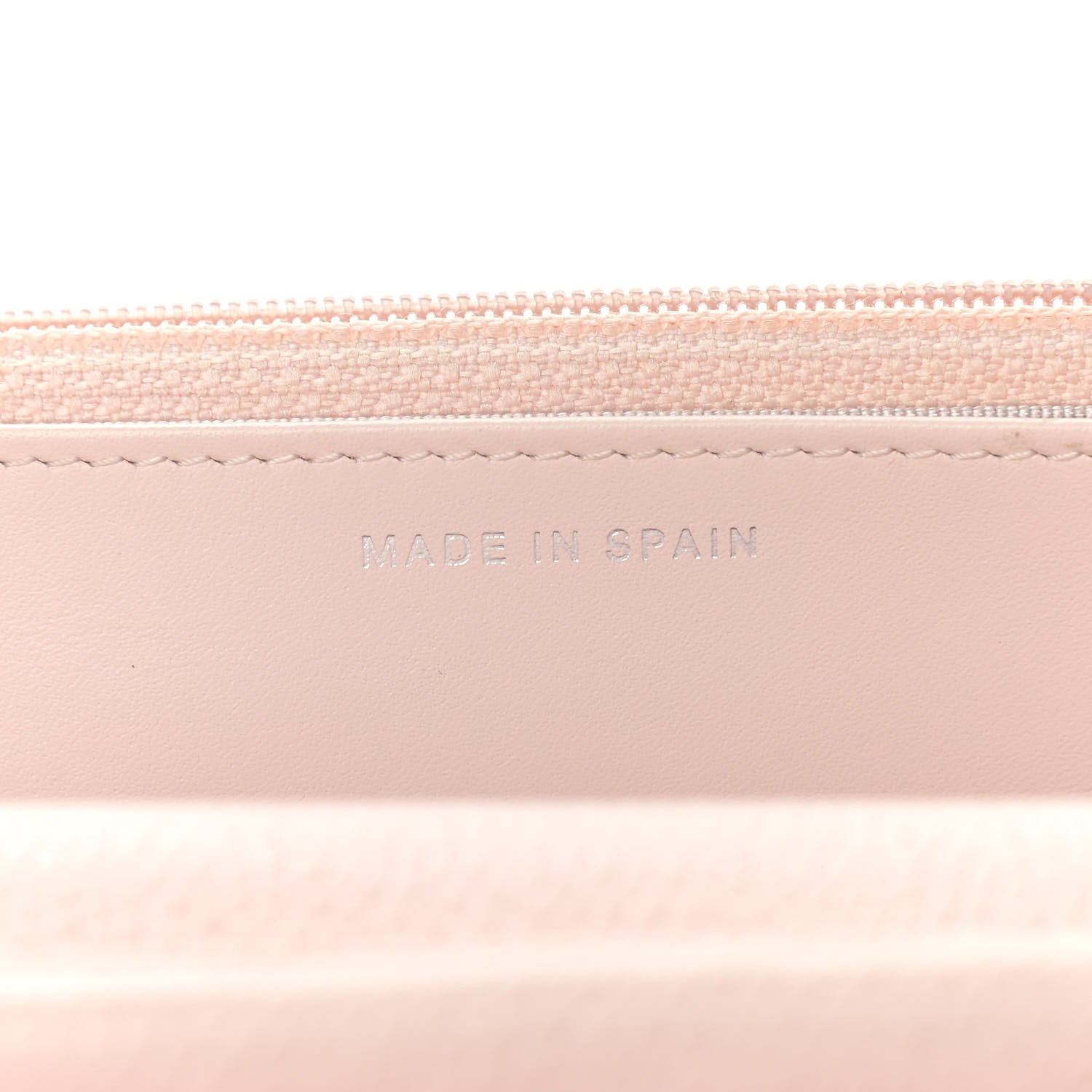 Chanel Caviar Quilted Wallet On Chain WOC Light Pink 6 of 10