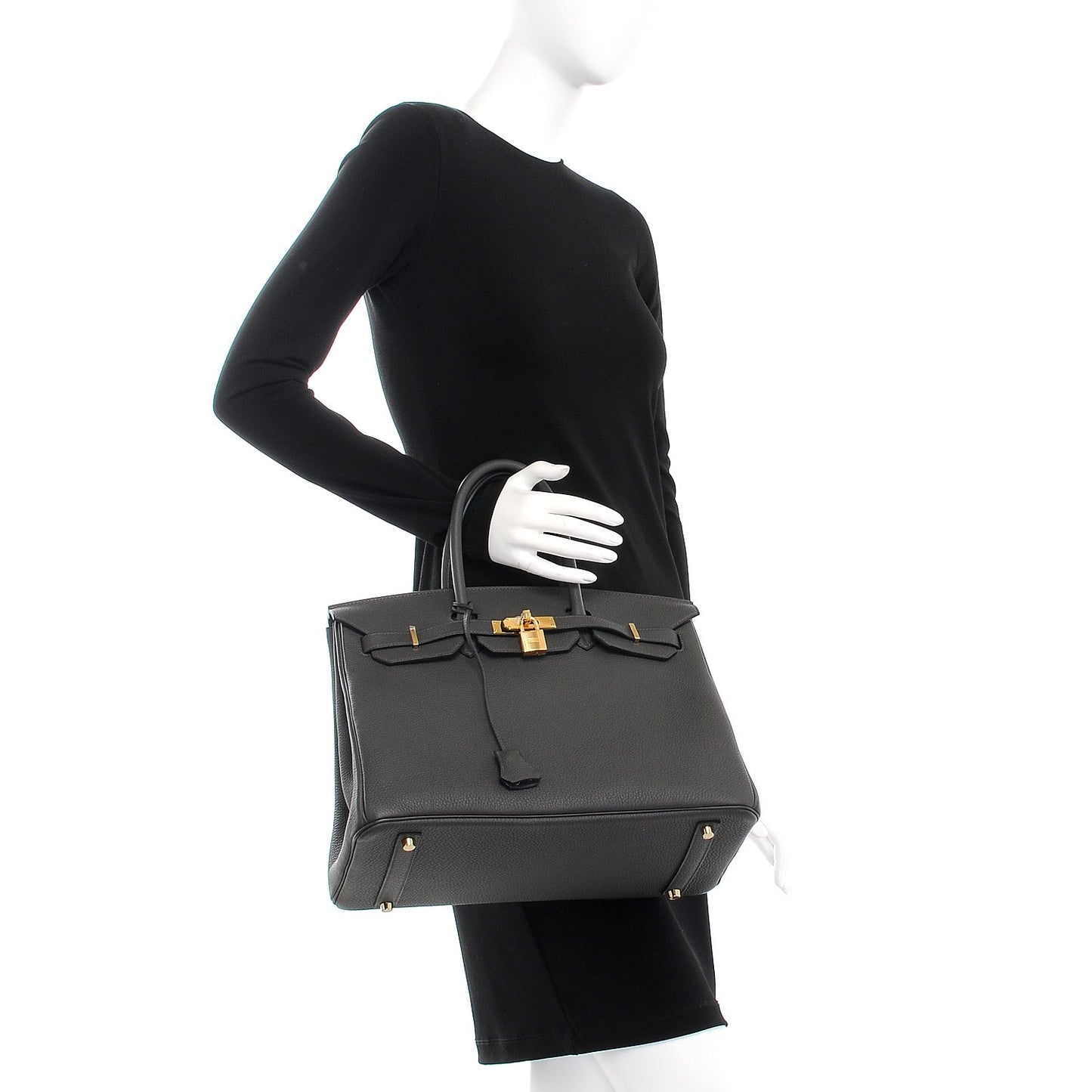 Togo Birkin 35 Graphite
