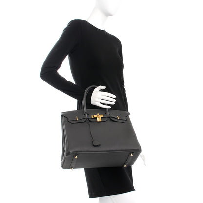 Hermes Togo Birkin 35 Graphite 2 of 27