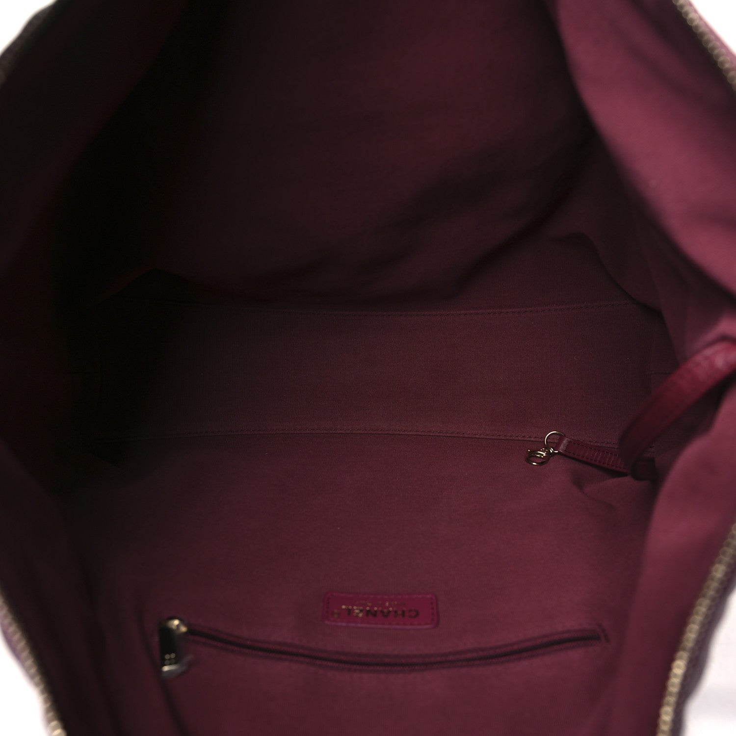 Chanel Calfskin Quilted Large Coco Mellow Hobo Burgundy 6 of 12