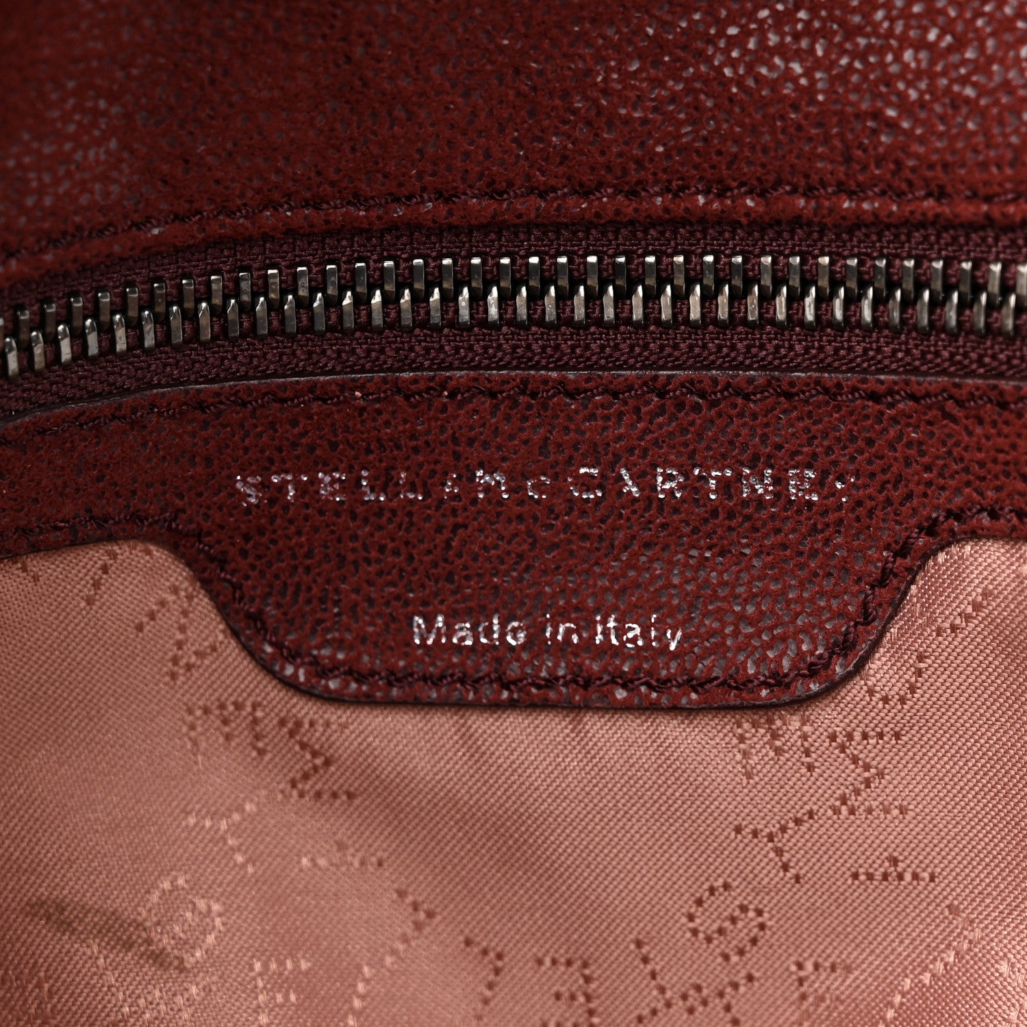 Stella McCartney Shaggy Deer Falabella Fold Over Tote Wine 6 of 9