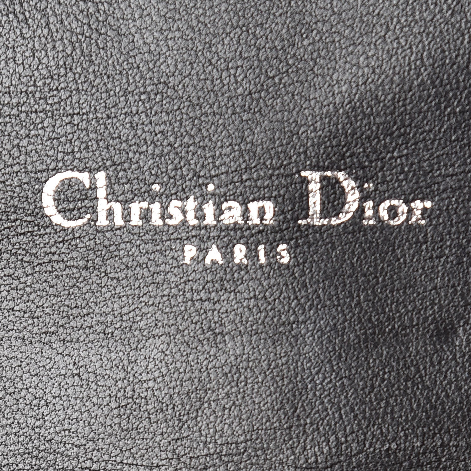Christian Dior Lambskin Cannage Miss Dior Chain Wallet Black 8 of 10