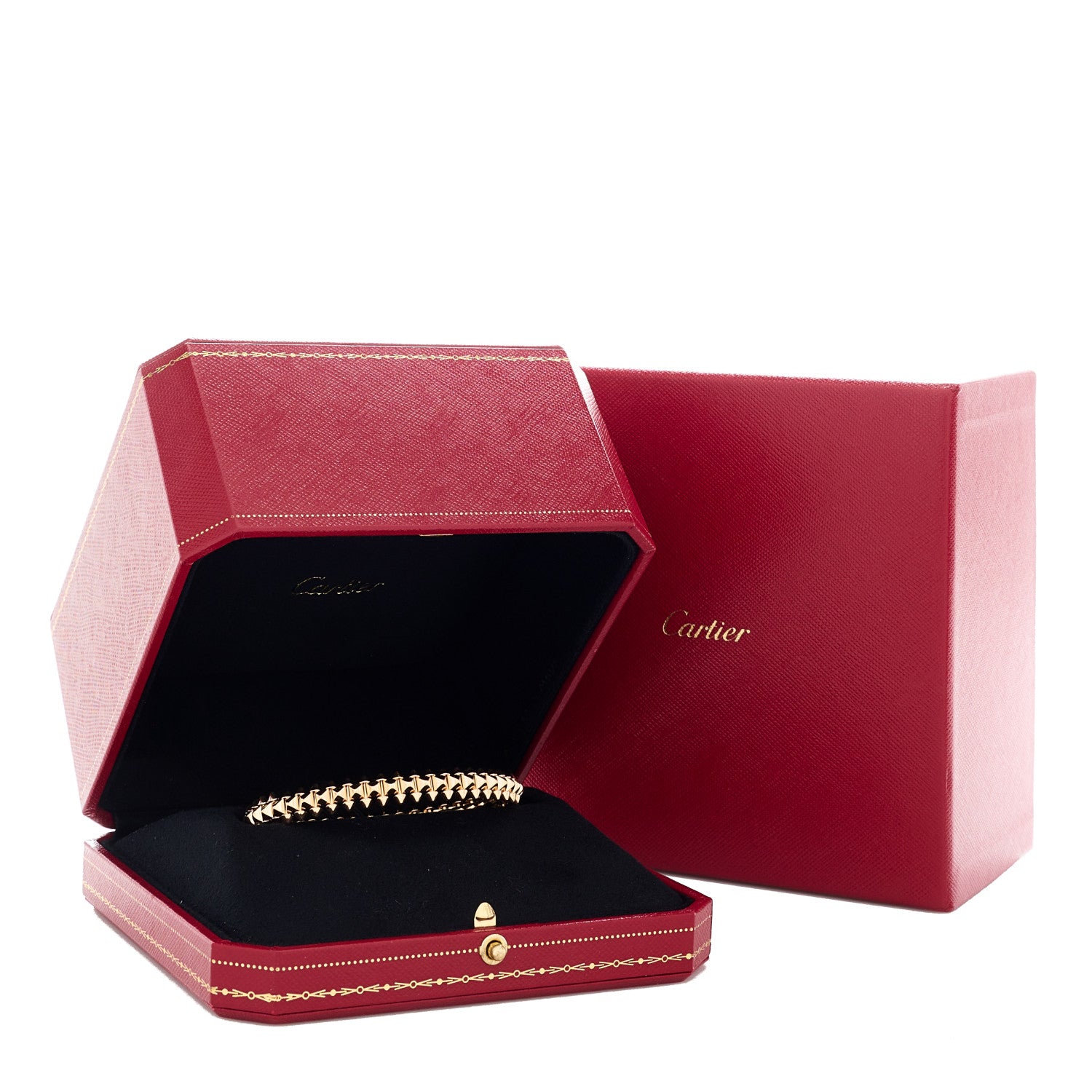 Cartier 18K Pink Gold Medium Clash De Cartier Bracelet 17 4 of 4