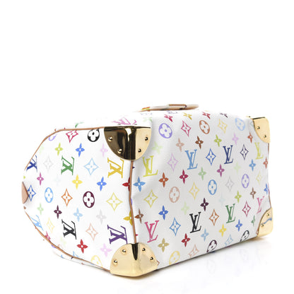 Louis Vuitton Monogram Multicolor Speedy 30 White 4 of 10