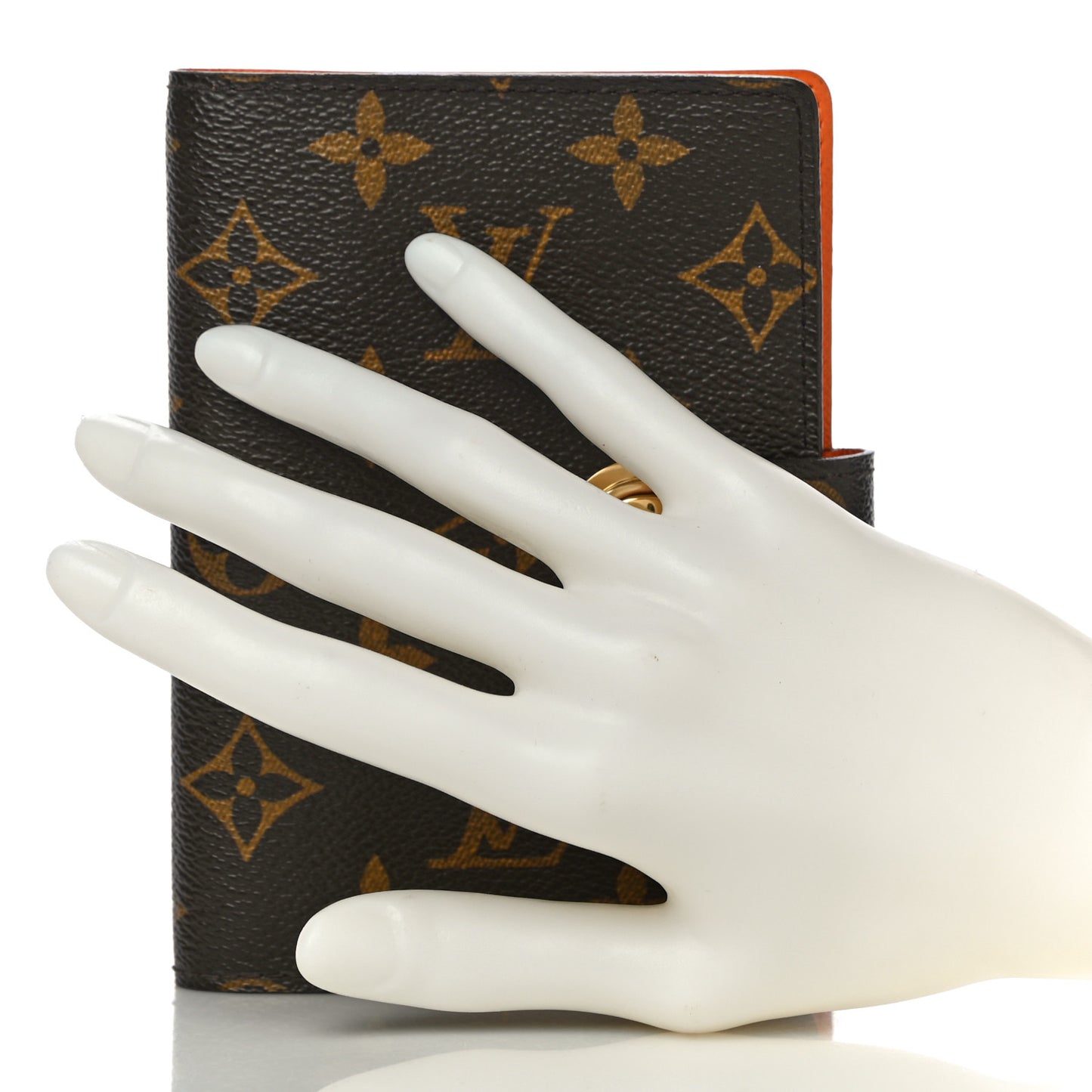Monogram Koala Small Ring Agenda PM Orange