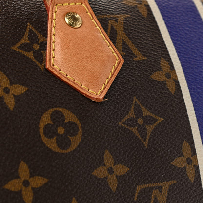 Louis Vuitton Monogram My LV Heritage Speedy Bandouliere 35 Violet Gris 13 of 15