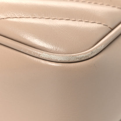 Saint Laurent Calfskin Matelasse Monogram Lou Camera Bag Dark Latte 11 of 12