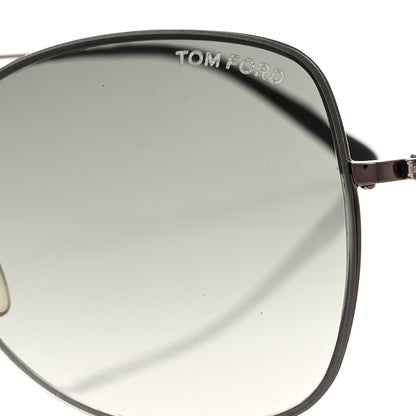 Tom Ford Colette Butterfly Sunglasses TF250 Gunmetal 7 of 8