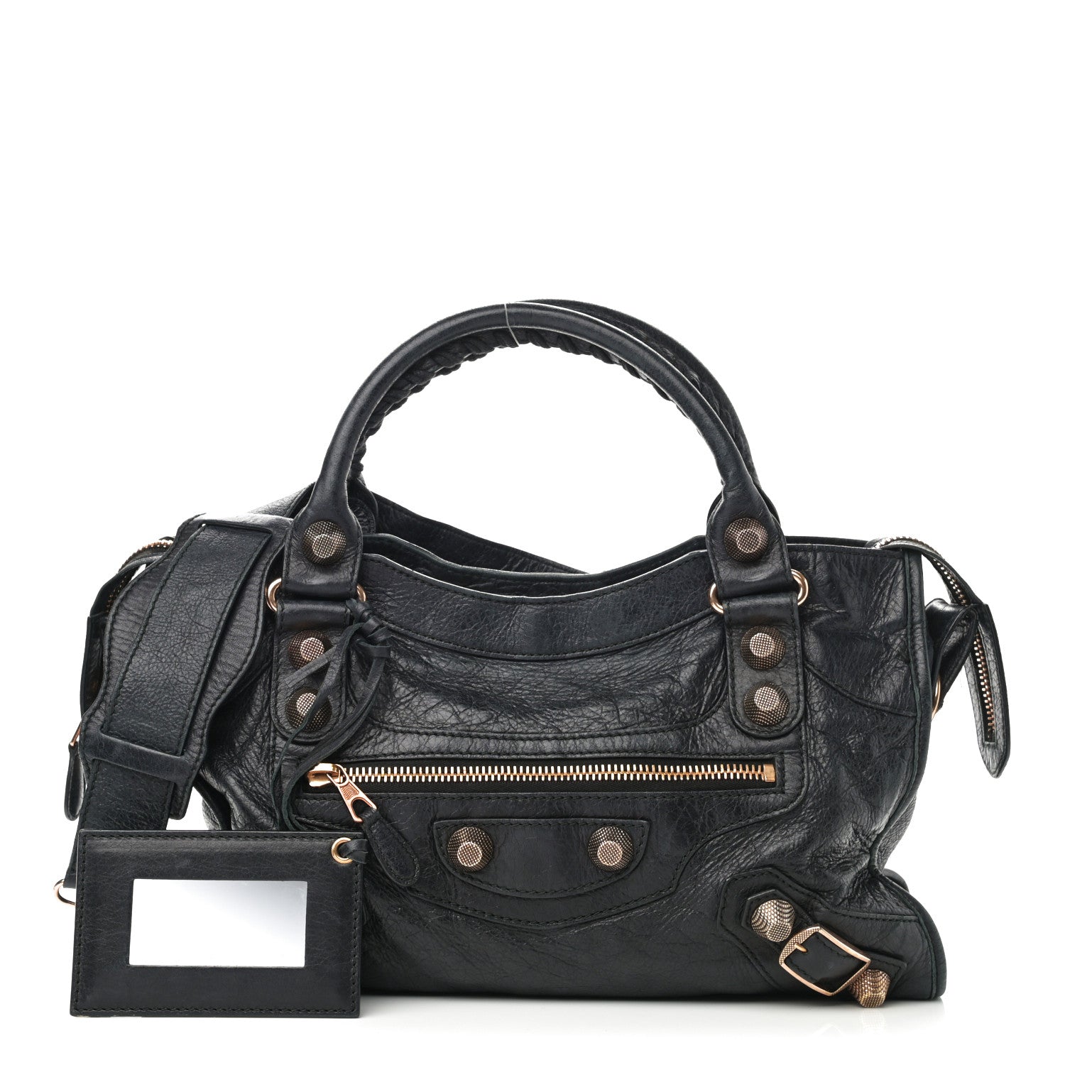 Balenciaga Agneau Giant 21 Rose Gold Hardware City Black 1 of 12