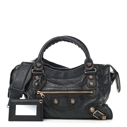 Balenciaga Agneau Giant 21 Rose Gold Hardware City Black 1 of 12