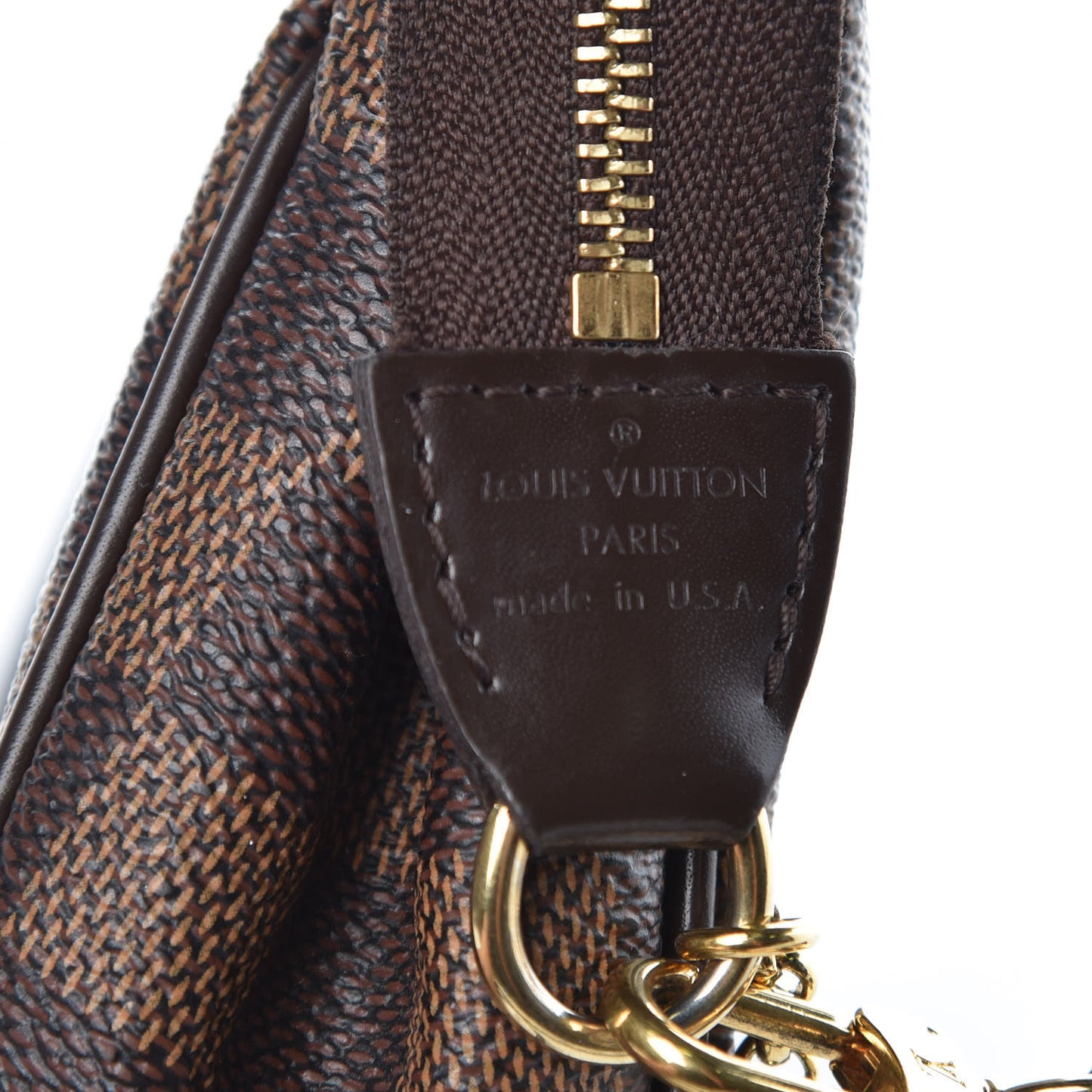 Damier Ebene Eva Clutch