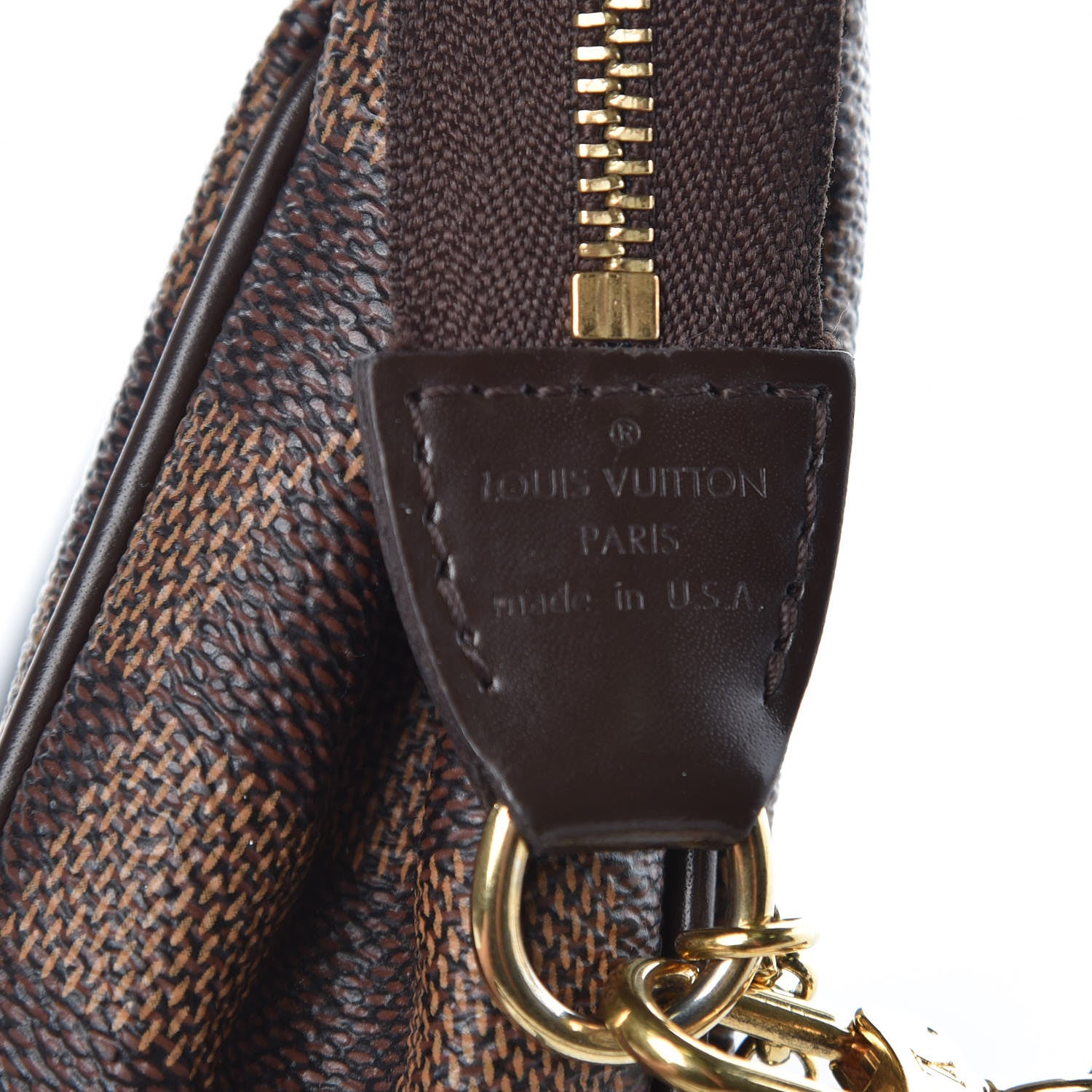 Louis Vuitton Damier Ebene Eva Clutch 7 of 7
