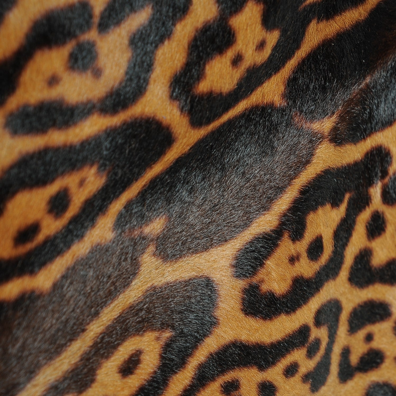 Saint Laurent Pony Hair Leopard Print Large Downtown Tote Black 8 of 8