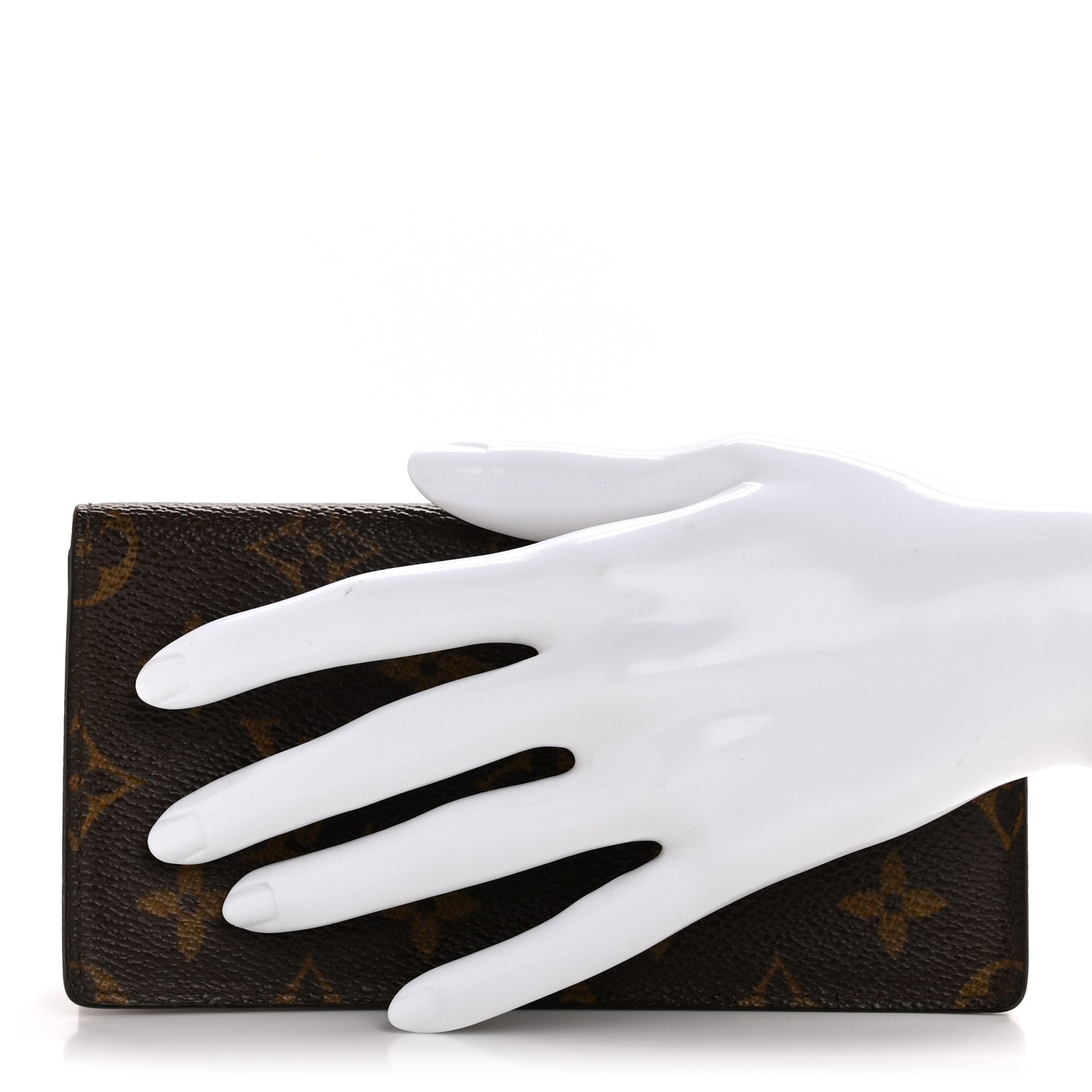 Louis Vuitton Monogram Simple Checkbook Holder Wallet Cover 2 of 9