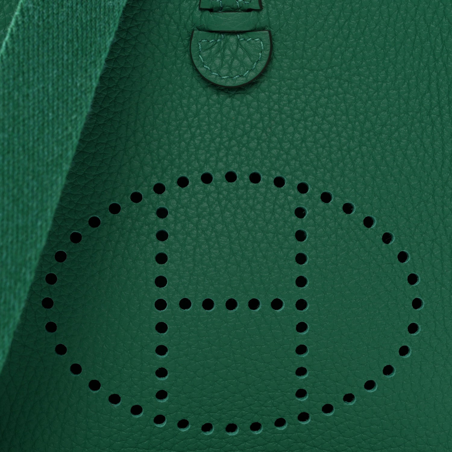 Hermes Taurillon Clemence Evelyne TPM Vert Vertigo 8 of 11