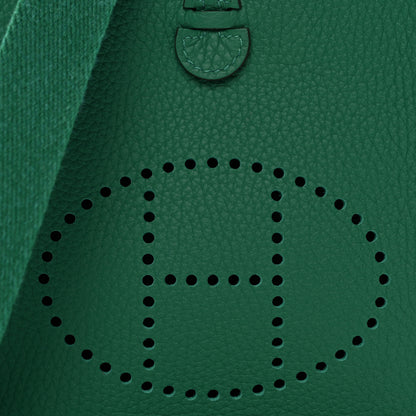 Hermes Taurillon Clemence Evelyne TPM Vert Vertigo 8 of 11