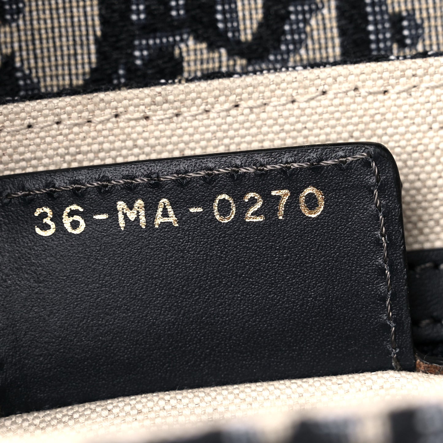 Oblique Saddle Bag Blue