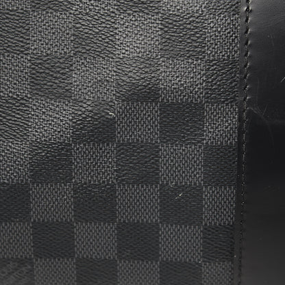 Louis Vuitton Damier Graphite Keepall Bandouliere 55 17 of 22