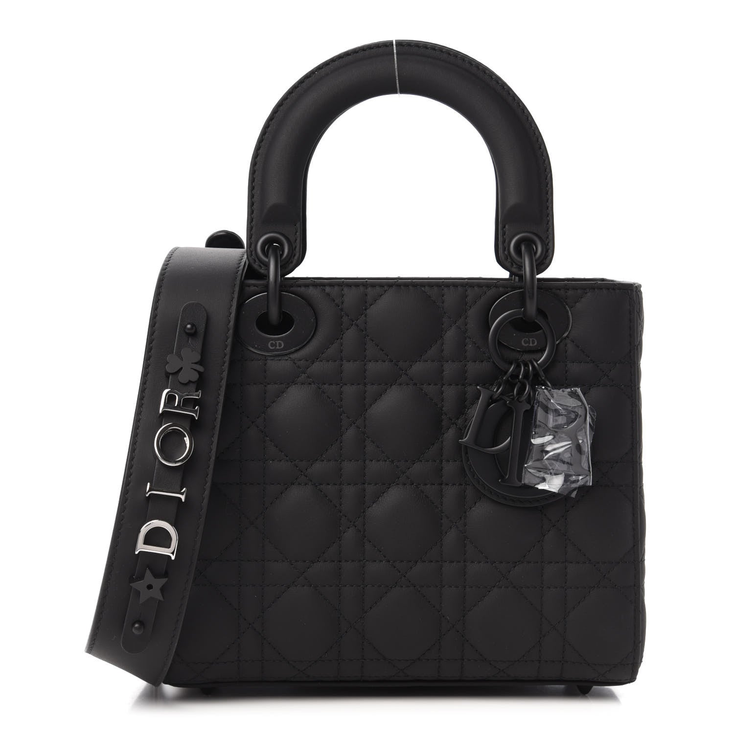 Christian Dior Ultra Matte Calfskin Cannage Small My ABCDior Lady Dior Black 1 of 10