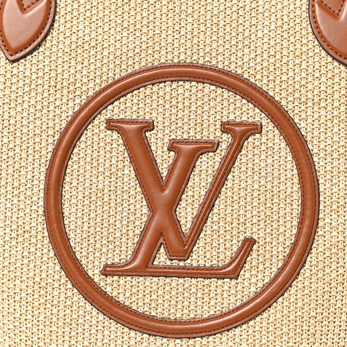 Raffia Saint Jacques Tote Caramel