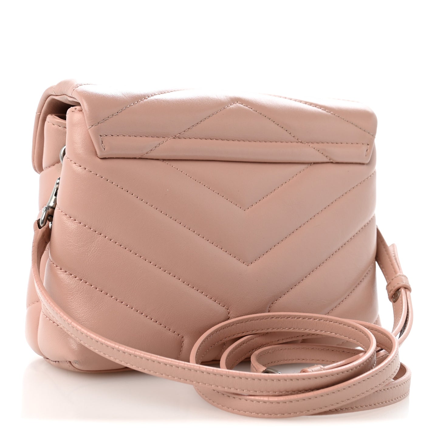 Calfskin Y Quilted Monogram Toy Loulou Crossbody Bag Tender Pink