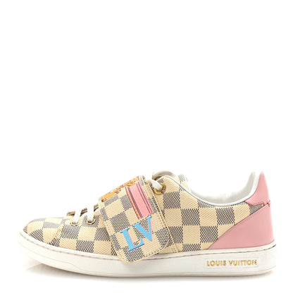 Louis Vuitton Damier Azur Summer Trunks Frontrow Sneaker 37 1 of 10