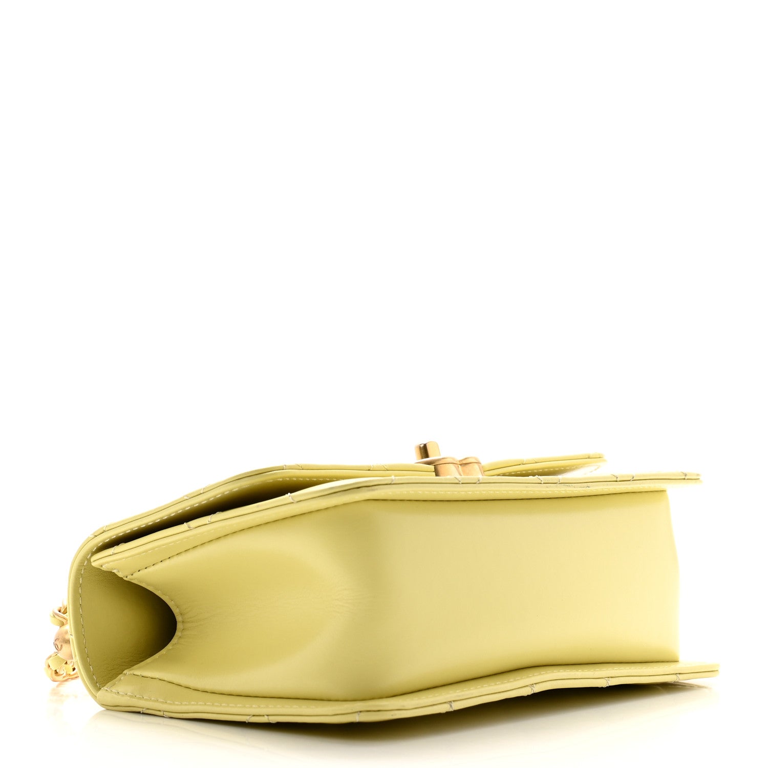 Chanel Calfskin Quilted Mini Perfect Fit Flap Light Green 4 of 11