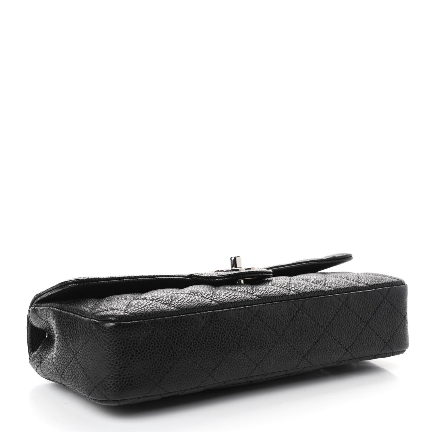 Chanel Caviar Quilted East West Flap Black 3 of 4