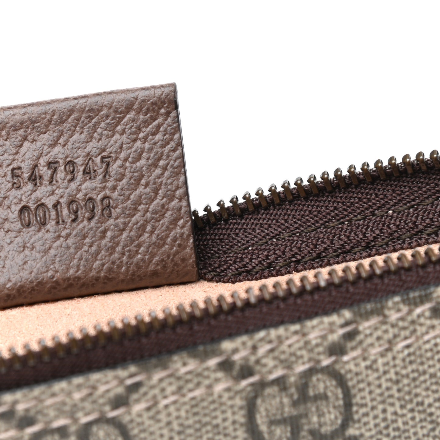 GG Supreme Monogram Web Ophidia Tote Brown